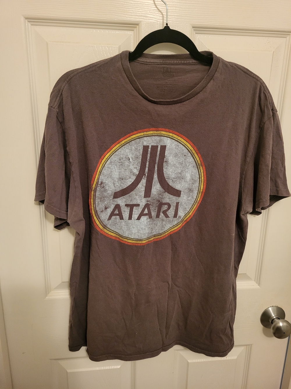 Atari Logo Short-Sleeve Tee in Brown
